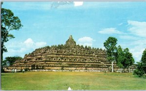 Borobudur Old Temple near Djokjakarta Central Java Indonesia Postcard