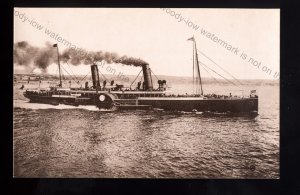 F3025 - IOMSPCo. Paddle Steamer - Name Unknown - postcard