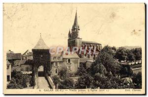 Postcard Old Galan Old Prison L & # 39Eglise