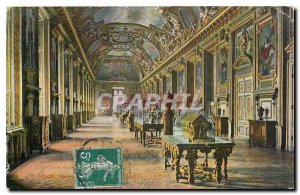 Old Postcard Paris Louvre Museum Apollo Room