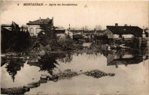 CPA MONTAUBAN Apres les Inondations (614830)