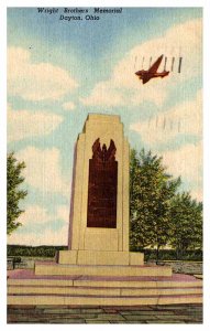 Postcard MONUMENT SCENE Dayton Ohio OH AR0676