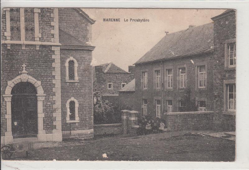 Marenne - Le Presbytère parochial house Belgium 1910s