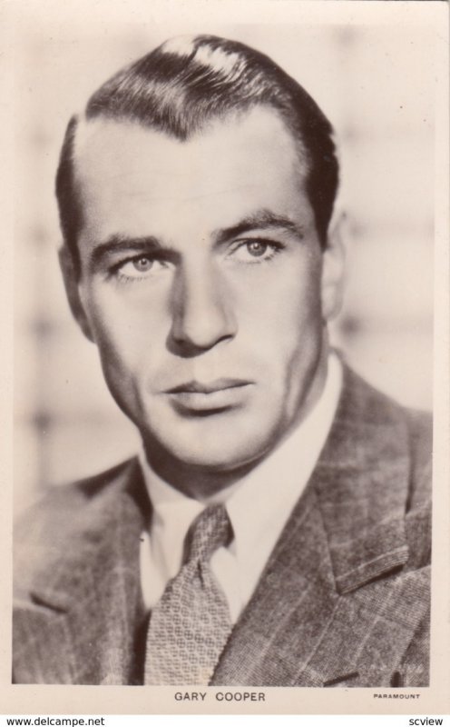 RP: Movie Star GARY COOPER , 30-50s