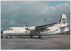 SWEDAIR Fairchild F-27, Copenhagen, Denmark 1983