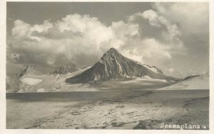 Mountaineering Austria Scesaplana photo postcard