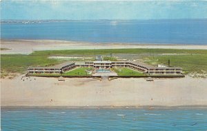 South Padre island Texas 1960s Postcard Sea Island Resort Hotel 