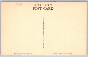 K50/ Roscoe New York Postcard c1930 Sullivan Co. Crystal Spring Farm 410