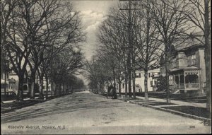 Newark New Jersey NJ Roseville Avenue Vintage Postcard