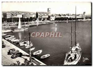 Postcard Modern Cote d & # 39Azur The general Ciotat Port Boat