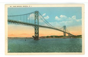 RI - Bristol. Mount Hope Bridge 
