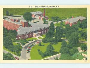 Unused Linen HOSPITAL SCENE Shelby - Near Gastonia North Carolina NC W2752