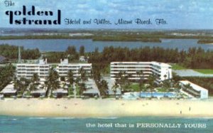 Golden Strand Hotel - Miami Beach, Florida FL