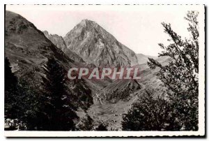 Old Postcard Pic du Midi de Bigorre Tourmalet pass for the road Tourmalet