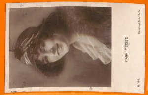 AA8452- VINTAGE POSTCARD - CINEMA ACTRESS : HANNI WEISSE
