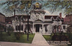 Arkansas Hot Springs Ozark Bath House 1917