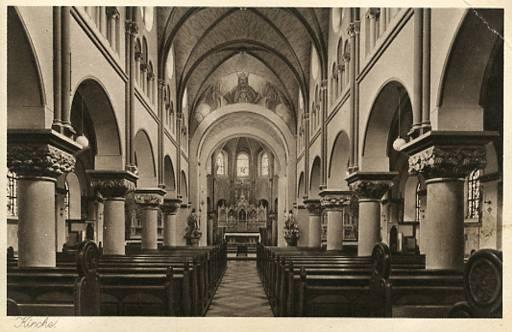 Holland - Valkenburg, Missionskoneg St. Karl Vanderanficht mit Hauptportal, C...