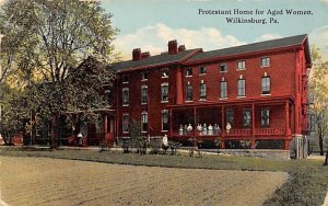 Protestant Home of Aged Women Wilkinsburg, Pennsylvania PA s 