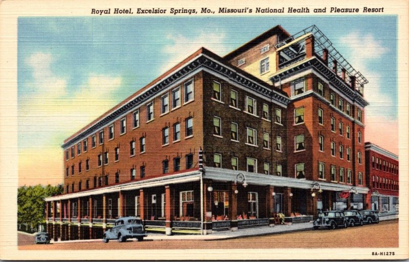 Linen PC Royal Hotel Excelsior Springs Missouri National Health Pleasure Resort