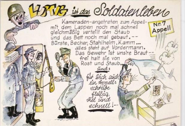 Military Humour Lustig Ist Das Soldatenleben Funny Is A Soldiers Life Nr 7 Ap...