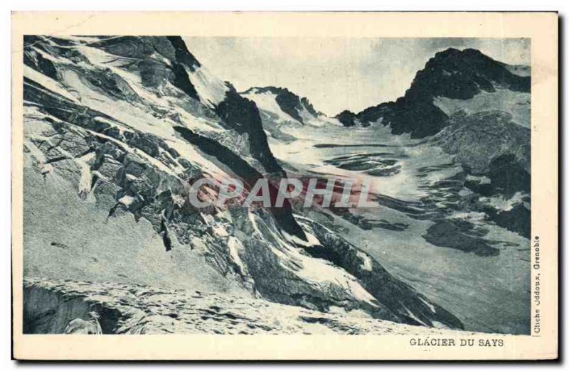 Postcard From Old Glacier Says