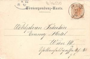 B76530 Austria NO gruss aus Plank 1899