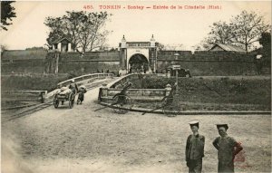 CPA AK INDOCHINA Tonkin Entree de la Citadelle VIETNAM (956862)