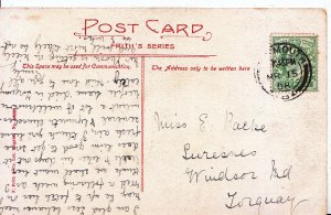 Genealogy Postcard - Family History - Packe? - Windsor Road - Torquay  474A