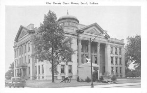 Clay County Court House Brazil, Indiana USA