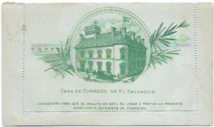 El Salvador 1890. Casa De Correos