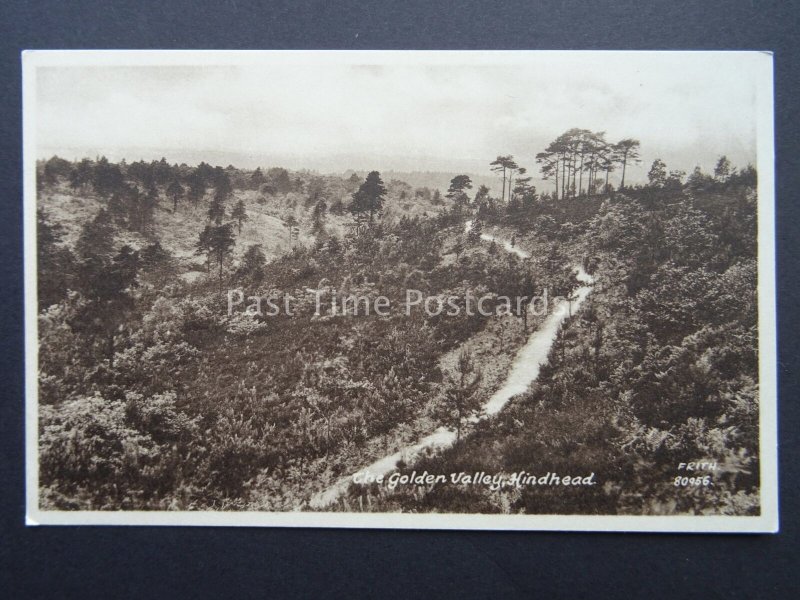 Surrey THE GOLDEN VALLEY Hindhead - Old Postcard by Frith 80456