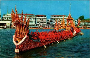 CPM AK THAILAND The Nakaraj Barge in a procession Bangkok, Thailand (344325)
