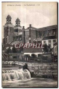 Old Postcard Upsala (Sweden) The Cathedral Sweden Sweden