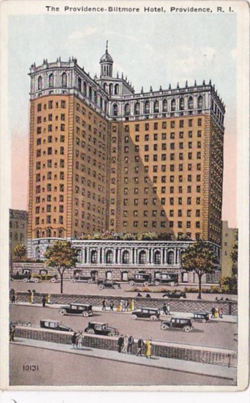 Rhode Island Providence The Providence Biltmore Hotel 1922