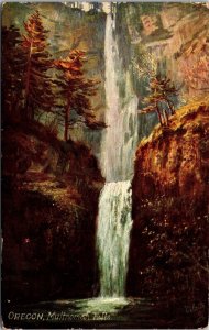 Vtg Oregon OR Multnomah Falls Tuck 1910s Raphael Tuck Oilette Postcard 