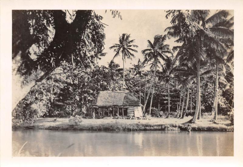 D37/ 7 Suva Fiji Islands Foreign non-Postcard 7 Photographs c1930s Natives Huts