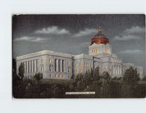 Postcard Montana State Capitol, Helena, Montana