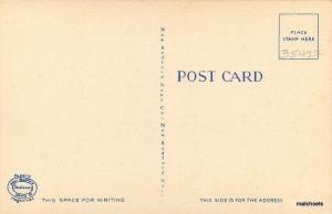 1940s Large letters multi view Cape Cod Massachusetts linen New Bedford 8365