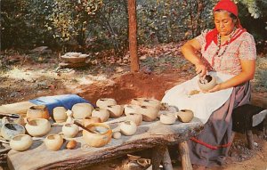 Oconaluftee Indian Village Cherokee NC