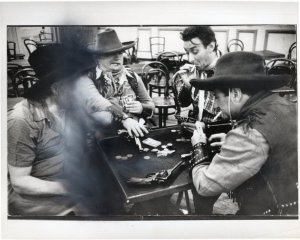 Spike Milligan Harry Secombe Cowboy Wild West Southend On Sea TV Old Press Photo