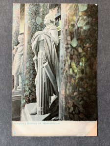 Houdon's Statue Of Washington Richmond VA Litho Postcard H1323082319