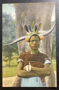 Mint South Africa PPC Color Picture Postcard Typical Ricksha Boy