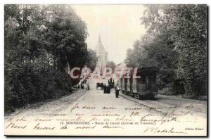 Bonsecours Old Postcard Route Conde (arrival of the tram) TOP