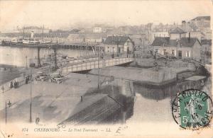 BR73223 cherbourg le pont tournant ship bateaux    france