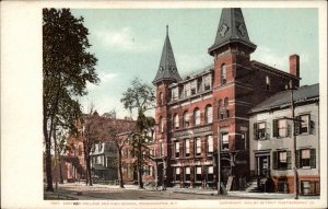 Poughkeepsie New York NY Eastern College and High School Detroit Pub c1910 PC