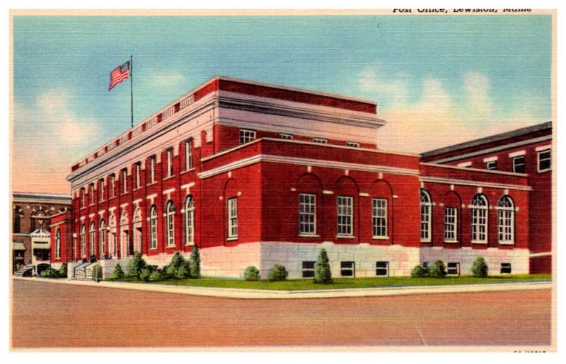 Maine  Lewiston Post office