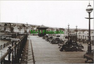 Dorset Postcard - Pier, Martin's Purbeck Memories RR13889