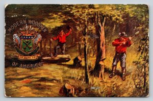 1908  Westerly  Rhode Island  Modern Woodmen of America  Postcard