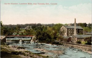 Humber River Lambton Mills near Toronto Ontario ON Unused Postcard H54