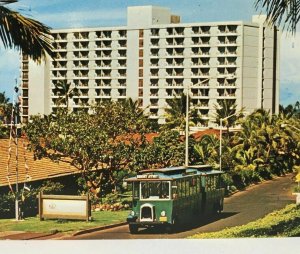 Kaanapali Resort Jitney Tolley Postcard Maui Hawaii